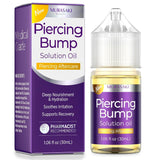 MURASAKI BEAUTY Piercing Bump Solution Oil, 1.06 fl oz, Aftercare Treatment