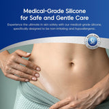 MURASAKI BEAUTY Silicone Scar Tape & Sheets – Removal on Keloids, Burns, Abrasion, C-Section, And Surgical Scars – Safe For Adults And Children – 1.6"X 60" Roll-4 X 1.5M(Pack of 1) (1.6X60inch)