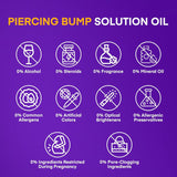 MURASAKI BEAUTY Piercing Bump Solution Oil, 1.06 fl oz, Aftercare Treatment
