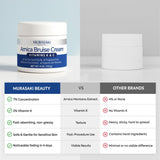 Arnica Bruise Cream Extra Strength: Fast Healing for Bruising and Swelling on Thin & Sensitive Skin - Enriched with Arnica Montana & Vitamins K, C & E - Daily Care for Teens, Adults & Seniors 4oz