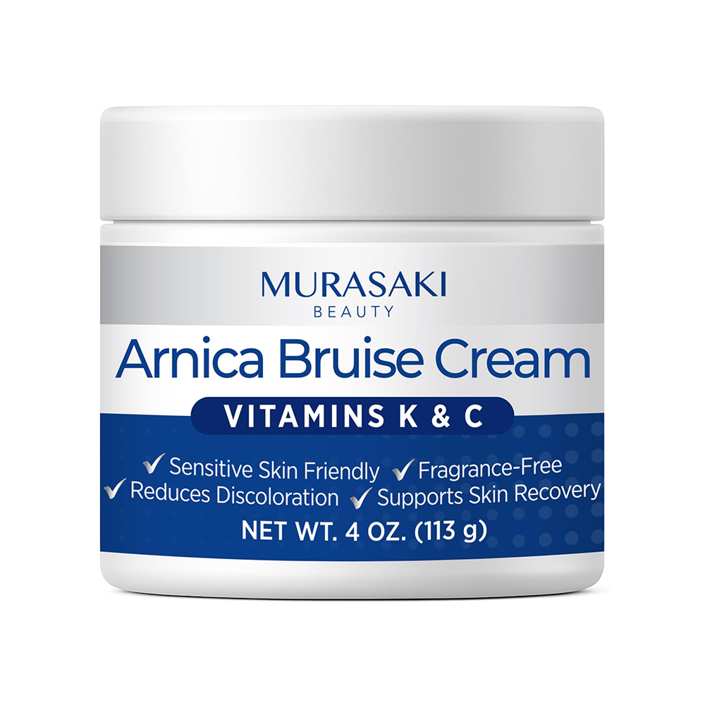 Arnica Bruise Cream Extra Strength: Fast Healing for Bruising and Swelling on Thin & Sensitive Skin - Enriched with Arnica Montana & Vitamins K, C & E - Daily Care for Teens, Adults & Seniors 4oz