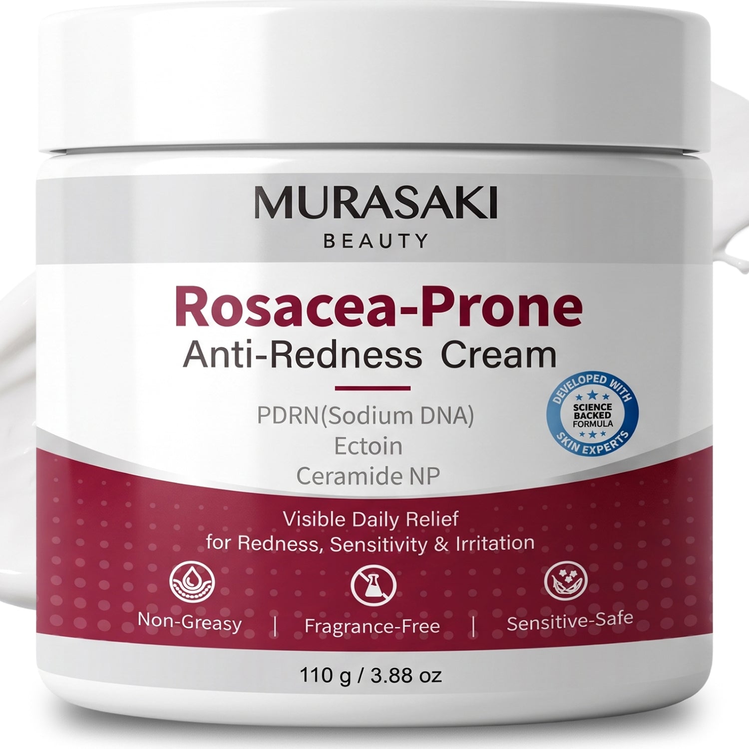 Rosacea Treatment for Face Anti-Redness Barrier Cream 110 g / 3.88 oz